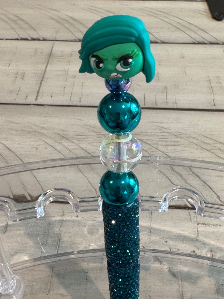 Inside Out Emotion Beaded Pen