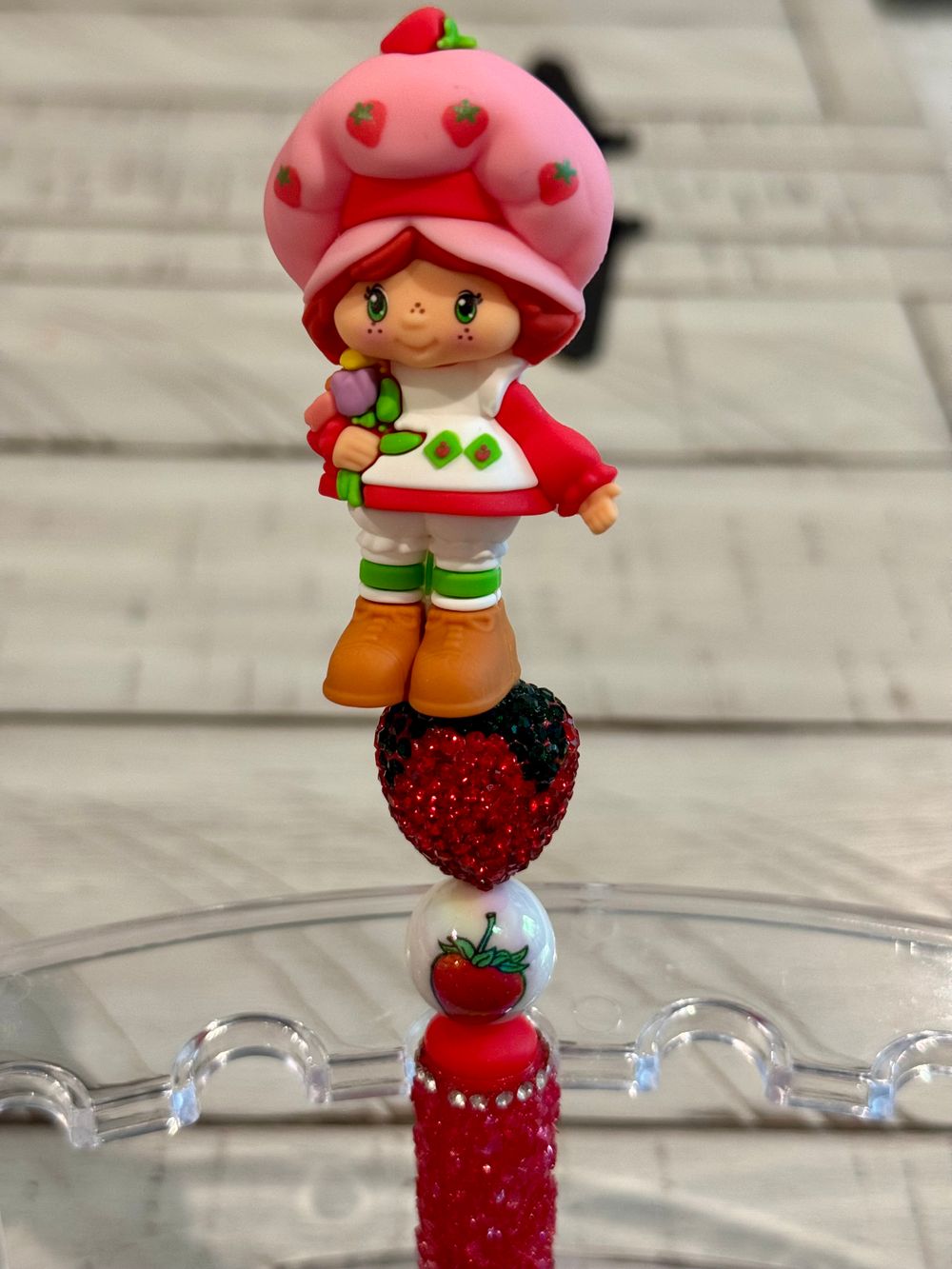 Strawberry Shortcake Doorables Beaded Pen