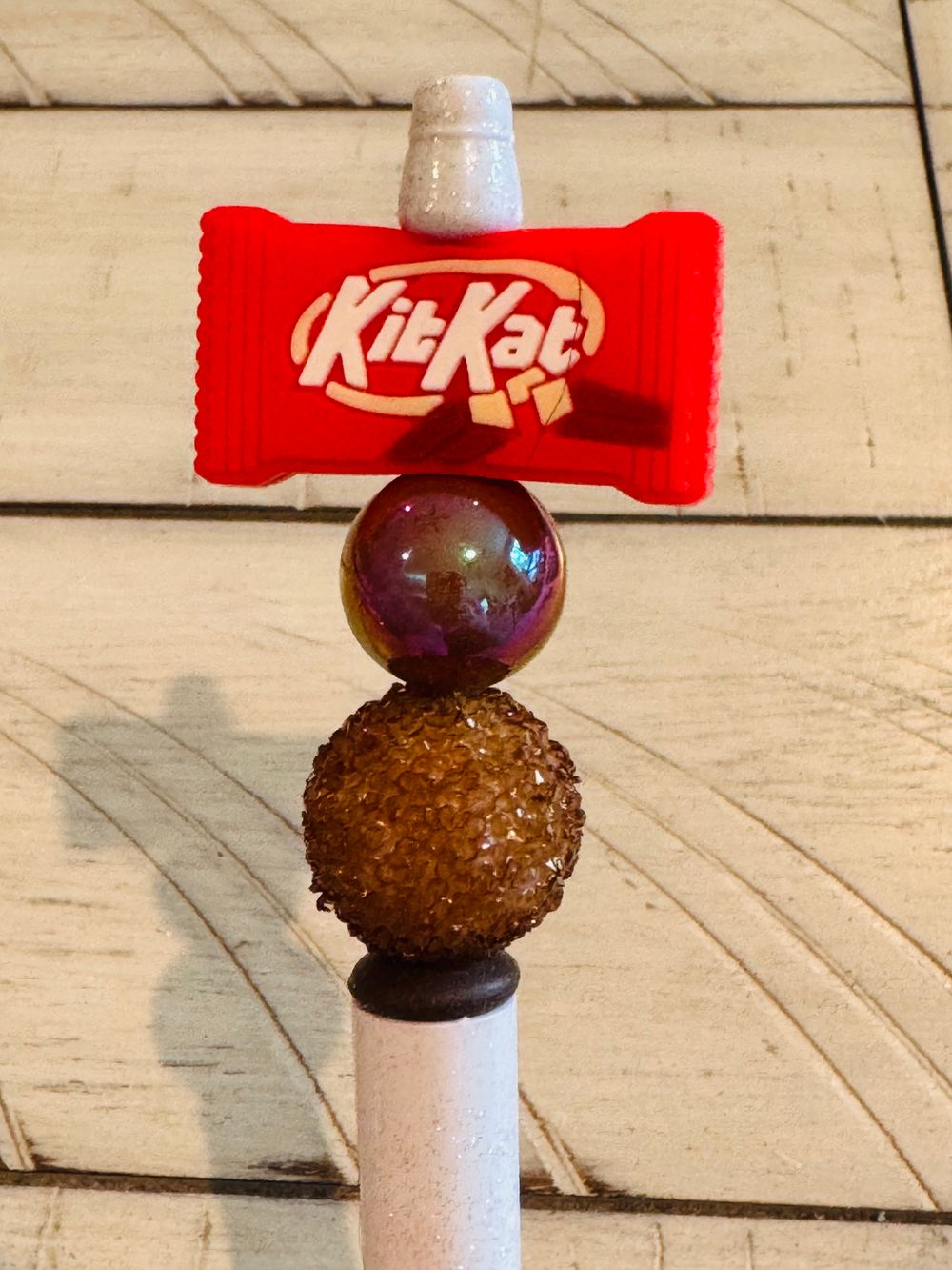Kit Kat Beaded Pen