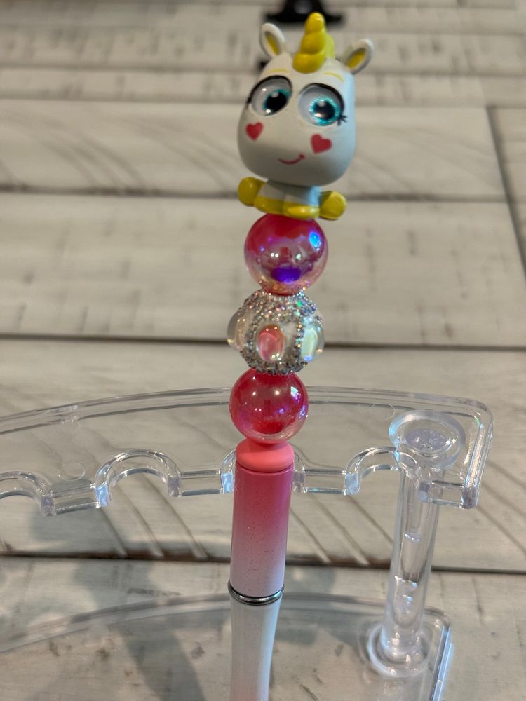 Cute Buttercup Beaded Pen