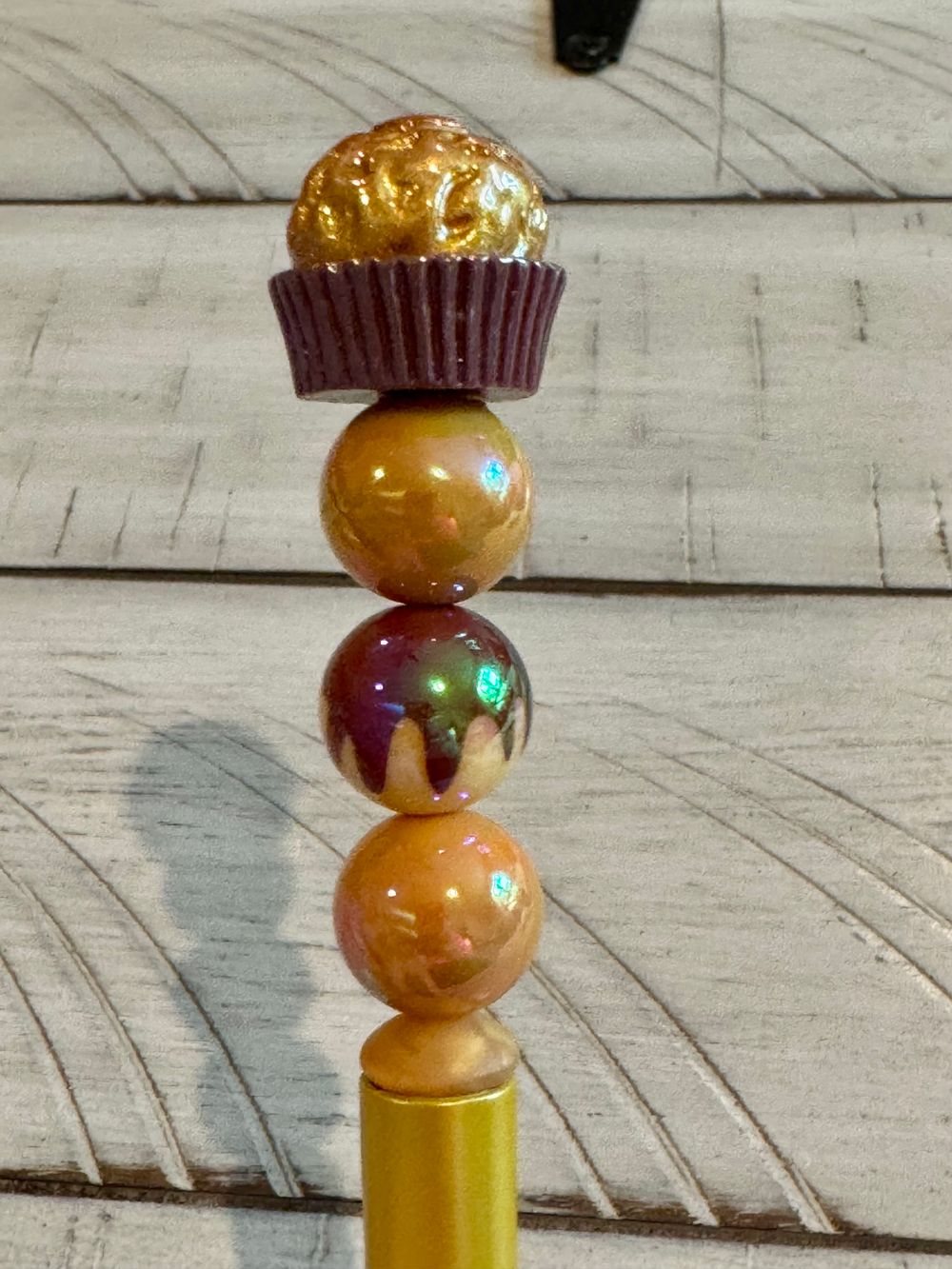 Chocolate Truffle Beaded Pen