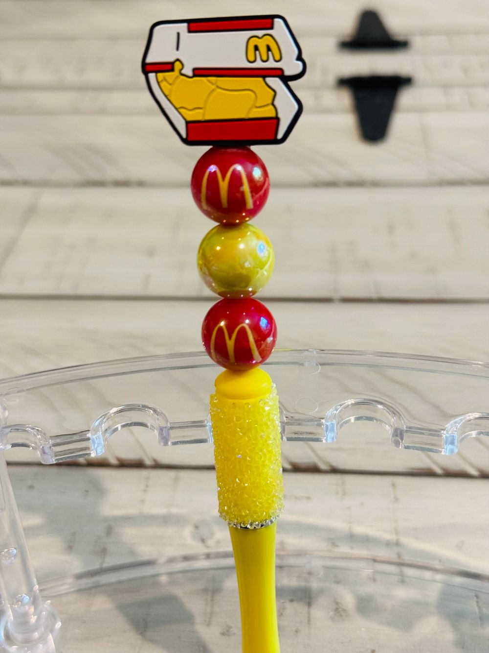 Chicken Nuggets Beaded Pen