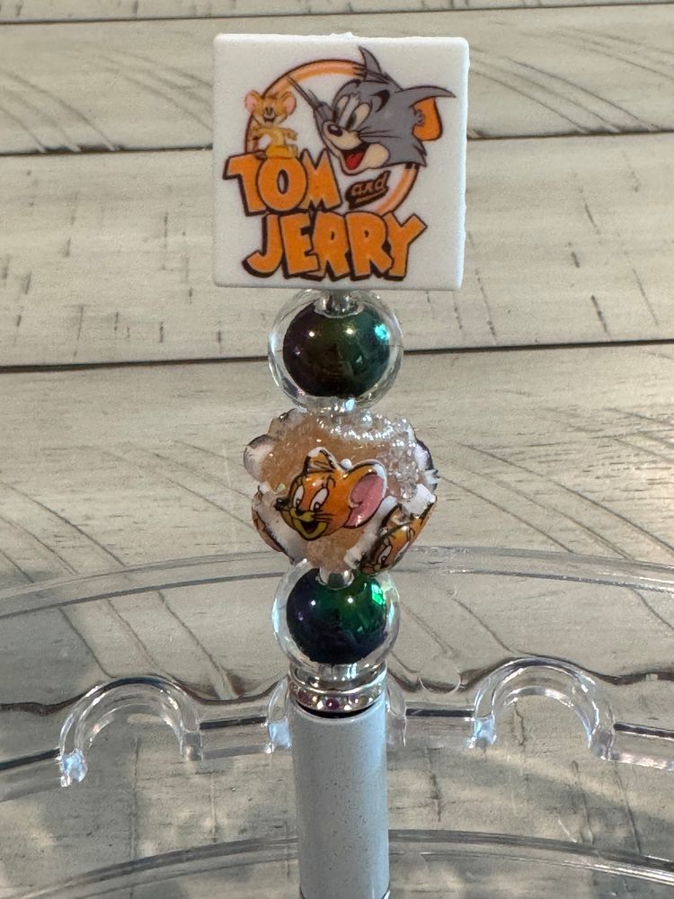 Tom and Jerry Beaded Pen