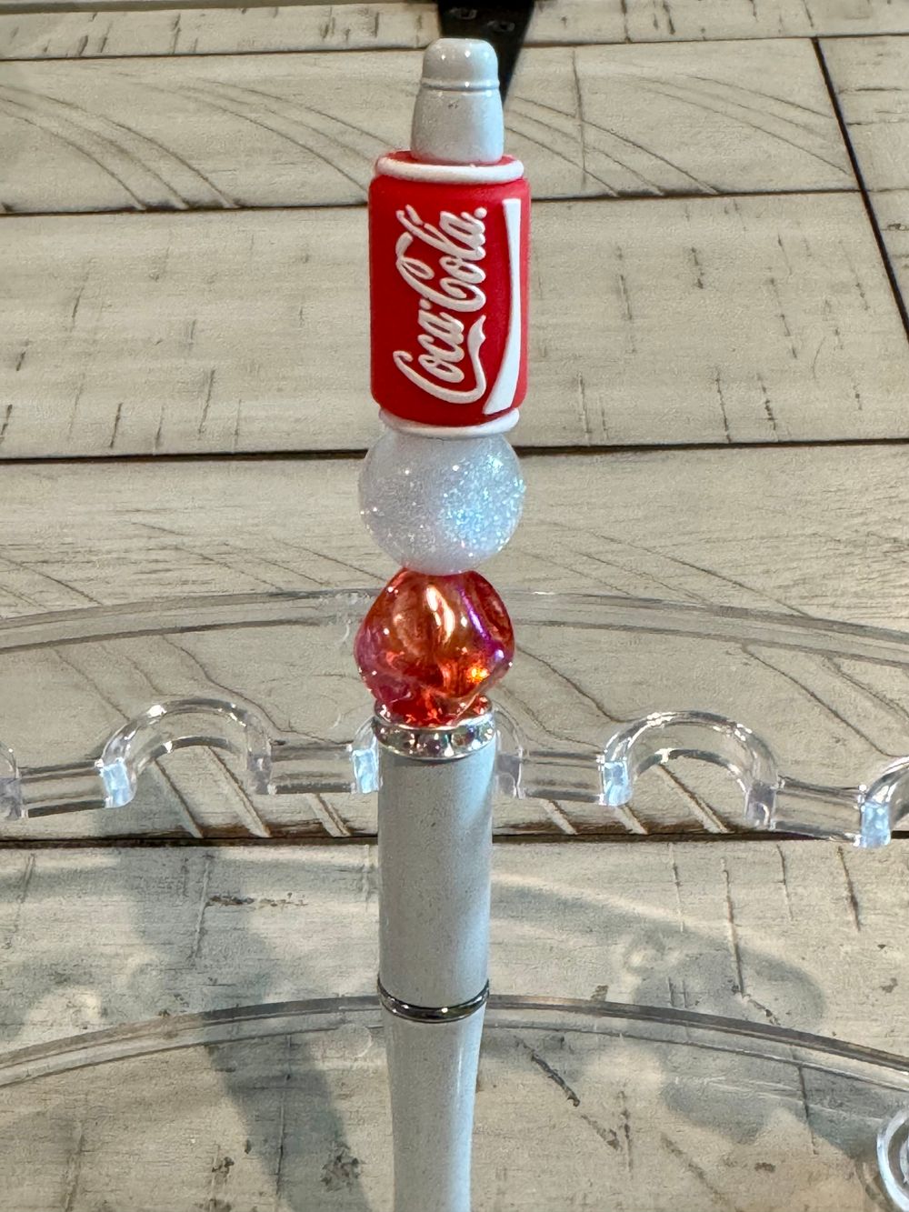 Coke Beaded Pen