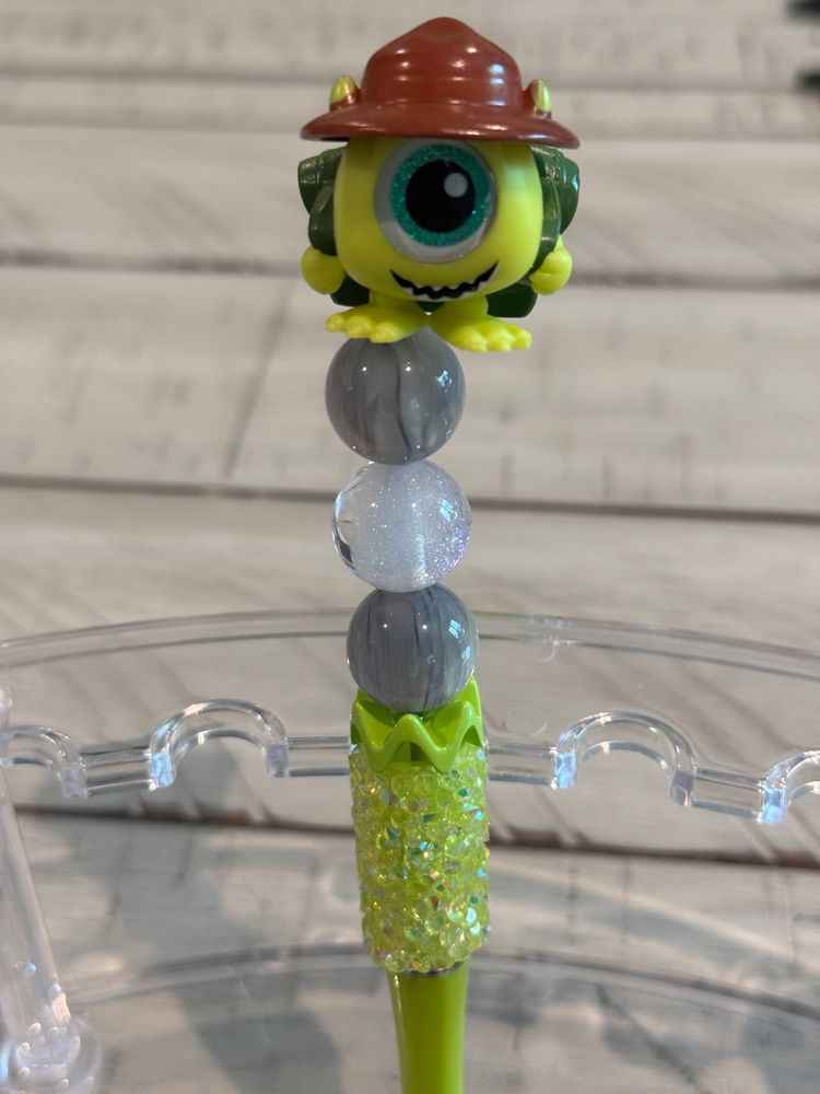 Camping Mike Beaded Pen