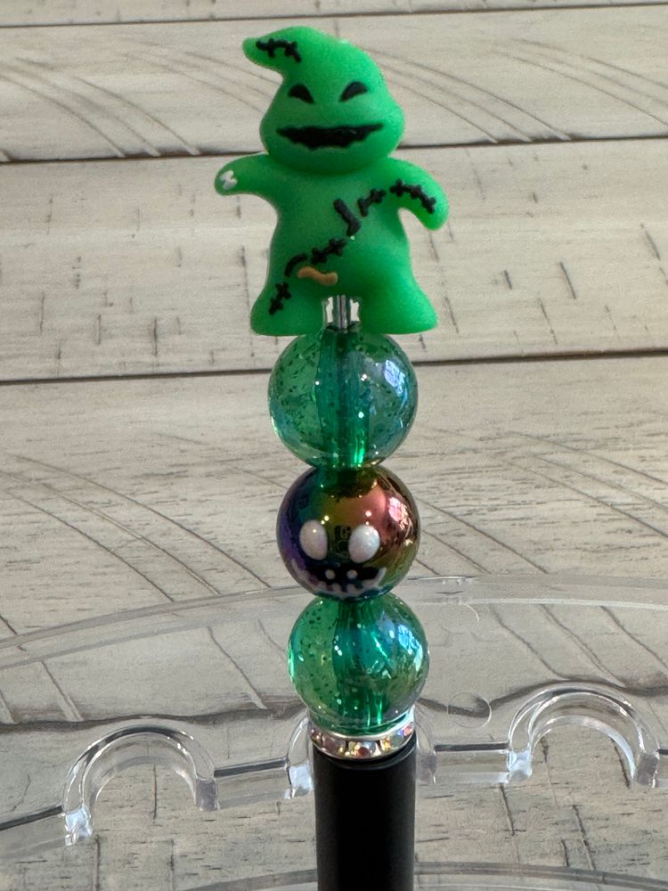 Oogie Boogie Beaded Pen